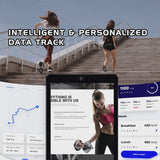 3.5HP Folding Treadmill with 15% Auto Incline 12 Preset Programs for Running Walking Exercise, 330LB Capacity, Double Running Board Shock... image 5