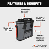 Lippert Components Adventure Pro Beverage Cooler 22.5 Quart 2021099913 image 4