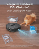 eufy restored X10 Pro Omni Robot Vacuum and Mop Combo, 8,000 Pa Suction, Dual Mops, Auto Mop Washing, Auto Drying, Self-Emptying (Refurbished... image 3