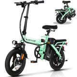 Alpha Joy Electric Bike for Adults 20 in, Rated 500W E-Bike 48V 13AH UL2849 image 3