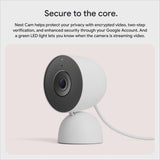 Google Nest Cam Indoor (Wired, 3rd Gen) - Indoor Security Camera with 2K Video - Works with Google Home - With Gemini - Berry image 6