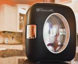 Uber Appliance Mini Fridge Retro Beverage Cooler Warmer - Personal Portable Refrigerator (9 Liters/0.32 Cu Ft) image 2