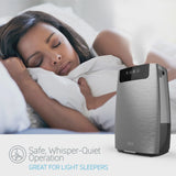 Enrichment HumeXL Ultrasonic Cool Mist Humidifier - Large, Easy-to-Clean Tank, High/Low Mist, 2 360 Mist Nozzles and Night Mode image 4