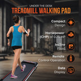 Cardio Flex Folding Treadmill Running Machine Dual Display Screen, 220 lbs. Capacity image 6