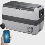 VEVOR Car Refrigerator 48Qt, Dual Zone Car Fridge Freezer12/24V DC 110-240V AC Electric Compressor Cooler for Truck Vehicle RV image 2