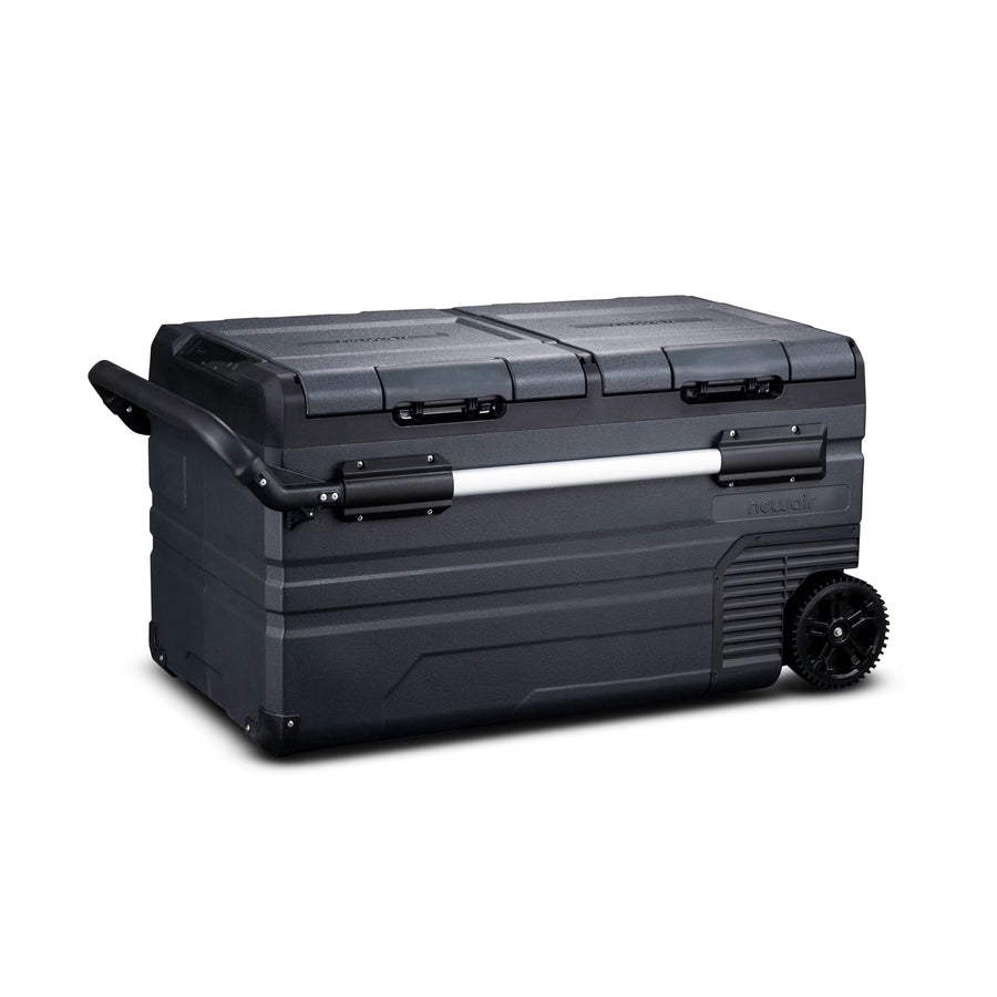 Newair 80 Qt. Portable 12v Electric Cooler with LG Compressor with Fridge and Freezer - NPR080GA00