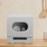 1200W mini Portable Countertop Dishwasher 360 Rotating Deep Cleaning Dishwasher image 3