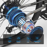 5TH WHEEL W18B Electric Bike for Adult with 350W Motor, 26 in Electric Mountain Bike with 36V 10.4Ah Removable Battery Ebike, Electric Bicycle... image 5