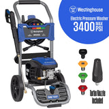 Westinghouse 3400 PSI at 2 GPM Electric Powered Pressure Washer
