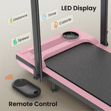 ANCHEER Portable Folding Walking Pad 300lb, 7.5 MPH Under Desk Treadmill with Remote Control LED Display,2 in 1 Walking Pad Treadmill for... image 2