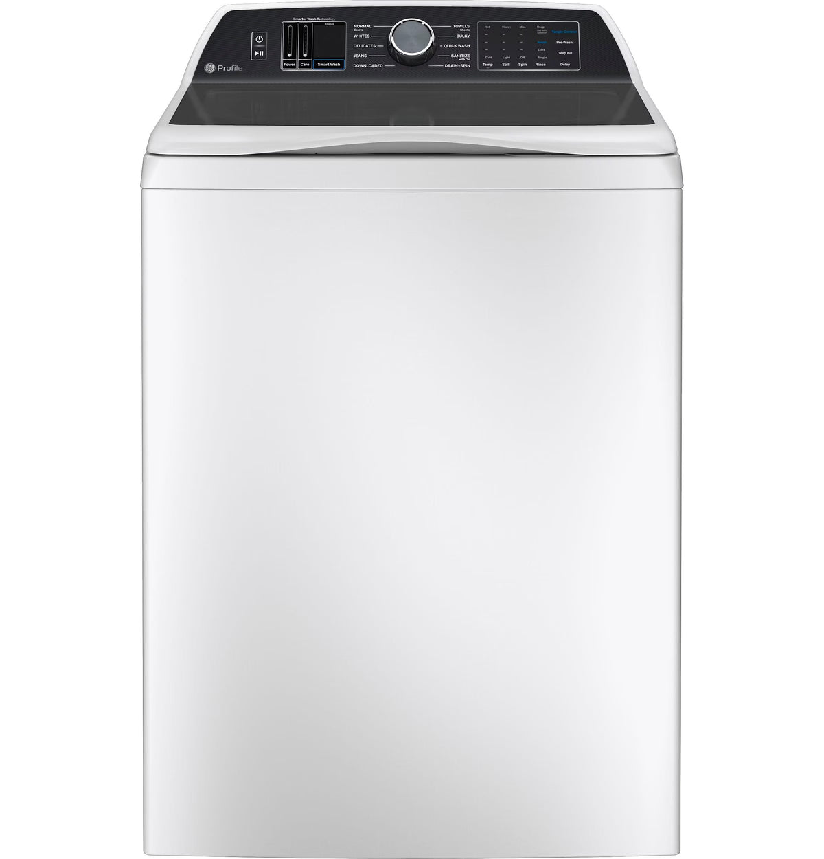 GE APPLIANCES PTW700BSTWS high efficiency top load washer