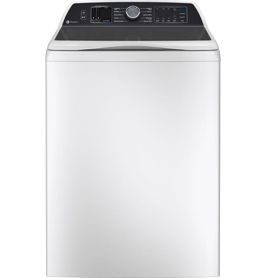GE APPLIANCES PTW700BSTWS high efficiency top load washer