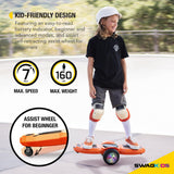 Swagtron Shuttle Zipboard Electric Hoverboard Skateboard 7 mph and 3-Mile Range LED Wheels Bluetooth Speaker image 3