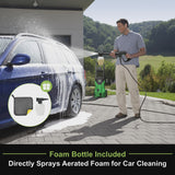 Firstness Pressure Washer 3500 PSI, Electric Power Washer w/ 26 ft Hose, 4 Quick Connect Nozzles, High Pressure Cleaning Machine with Foam Cannon,... image 5