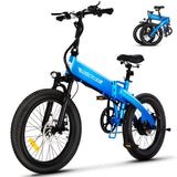 Alpha Joy Electric Bike for Adults 20 in, Rated 500W E-Bike 48V 13AH UL2849