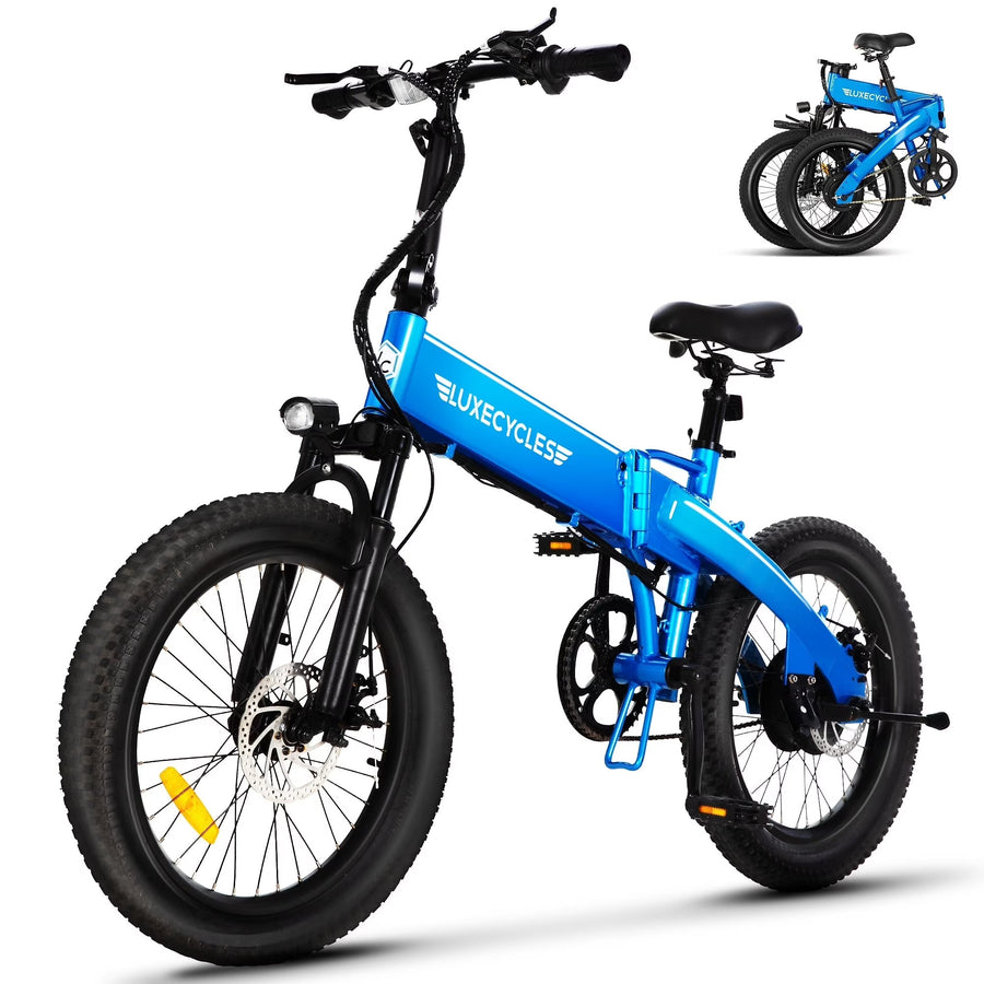 Alpha Joy Electric Bike for Adults 20 in, Rated 500W E-Bike 48V 13AH UL2849