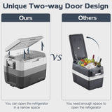 Costway 58 Quart Portable Electric Car Cooler Refrigerator Compressor Freezer for RVs Camping image 6