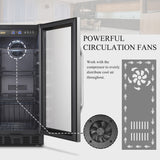 Lanbo 76 Cans Under Counter Compressor Beverage Cooler Refrigerator, 15 inch Width image 4