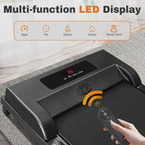 2 in 1 Walking Pad Treadmill, Foldable Treadmills with Handle Bar, 2.5HP Portable Folding Treadmill with Remote Control, Under Desk Treadmill for... image 2