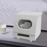 1200W mini Portable Countertop Dishwasher 360 Rotating Deep Cleaning Dishwasher image 2