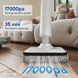 HABIUBIU Vacuum Mop All in One, Wet Dry Vacuum Cleaner, Cordless Cleaner Machine for Tile Hardwood Floor, Self Cleaning Electric Mop with 180 Lie-Flat image 5