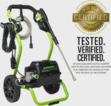 Greenworks 2000 Max PSI, 1.1 GPM (13 Amp) Electric Pressure Washer GPW2000-1RG image 3