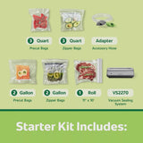 FoodSaver 2195546 Preserve Vacuum Sealer, Special 14-Piece Starter Kit with Vacuum Seal Roll and Bags image 5