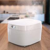 Buffalo White IH SMART COOKER, Rice Cooker and Warmer, 1 L, 5 cups of rice, Non-Coating inner pot, Efficient, Multiple function, Induction Heating...