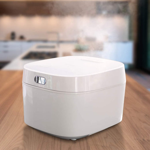 Buffalo White IH SMART COOKER, Rice Cooker and Warmer, 1 L, 5 cups of rice, Non-Coating inner pot, Efficient, Multiple function, Induction Heating...