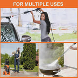Electric Pressure Washer, 3800PSI 2.6 GPM Power Washer Machine with Hose Reel,4 Quick Connect Nozzles, Foam Cannon, for Cars, Patios, and Floor... image 4