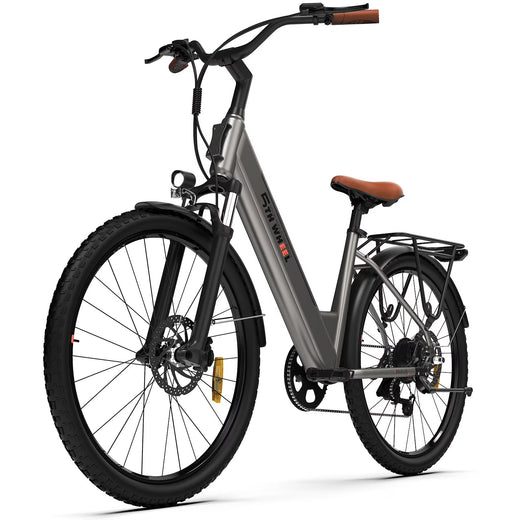 5TH WHEEL W18B Electric Bike for Adult with 350W Motor, 26 in Electric Mountain Bike with 36V 10.4Ah Removable Battery Ebike, Electric Bicycle...