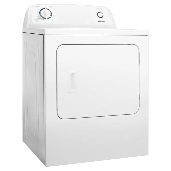 Amana 6.5 cu ft. White Electric Dryer with Automatic Dryness Control