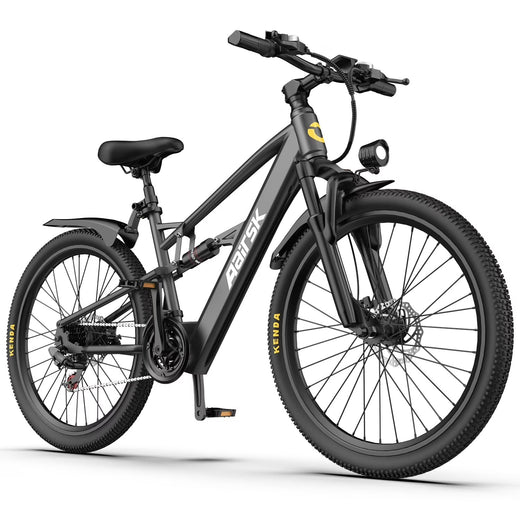 26 inElectric Mountain Bike for Adults, 400W 25MPH 40 Miles, 36V 13AH,City Commuting E-bike