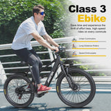 26 inElectric Mountain Bike for Adults, 400W 25MPH 40 Miles, 36V 13AH,City Commuting E-bike image 4