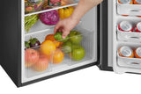 Arctic King 3.2 Cu ft Two Door Mini Fridge with Freezer, Stainless Steel, E-Star image 5
