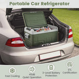 Barara King Cooler, Car Fridge, Portable Outdoor Cooler,12 Volt Car Refrigerator Portable Car Fridge with Adjustable Range-35L image 6