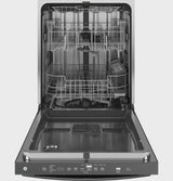 GE Top Control with Stainless Steel Interior Dishwasher with Sanitize Cycle GDT670SFVDS image 2