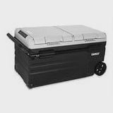 Camco CAM-750 75-Liter Portable Compact Fridge/Freezer | Features Bluetooth Capable Remote Access 2 Compartments w/Dual Zone Cooling | Adjusts... image 4