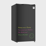 Arctic Chef 3.2 Cu. ft. Compact Refrigerator with Eraser Board Door, RFR326, Black image 5
