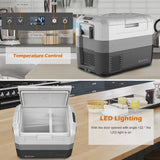 Costway 58 Quart Portable Electric Car Cooler Refrigerator Compressor Freezer for RVs Camping image 3