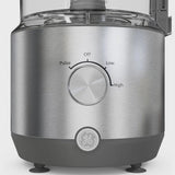 GE 550-Watt 12-Cup Food Processor with Accessories and Stainless Steel Blades, Stainless Steel image 3