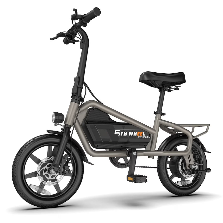 5TH WHEEL 14 in Electric Bike for Adults with 650W Peak Motor Electric Bicycle, 36V 7.8Ah Battery Ebike, UL2849
