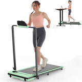 ANCHEER Portable Folding Walking Pad 300lb, 7.5 MPH Under Desk Treadmill with Remote Control LED Display,2 in 1 Walking Pad Treadmill for... image 5