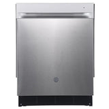 GE 24 in. Built-In Top Control Dishwasher with Stainless Steel Tub product image 1