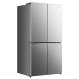Hisense 31.5 in. 17 cu. ft. Stainless Steel Counter Depth 4-Door Refrigerator with Triple-Zone Function product image 5