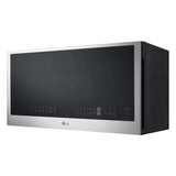 LG 30 in. 22 cu. ft. Smudge-Resistant Stainless Steel Two-Door Bottom Freezer Drawer Refrigerator with Smart Inverter Compressor product image 3