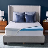 Novaform 3 in. Soothing Cool Plus Gel Memory Foam Mattress Topper product image 6