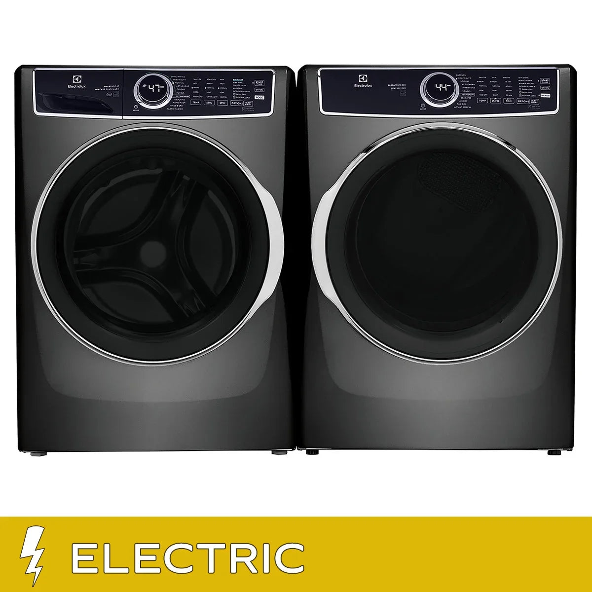 Samsung Laundry Bundle 5.2 cu ft. Front Load Washer and 7.5 cu ft. Electric Dryer product image 1