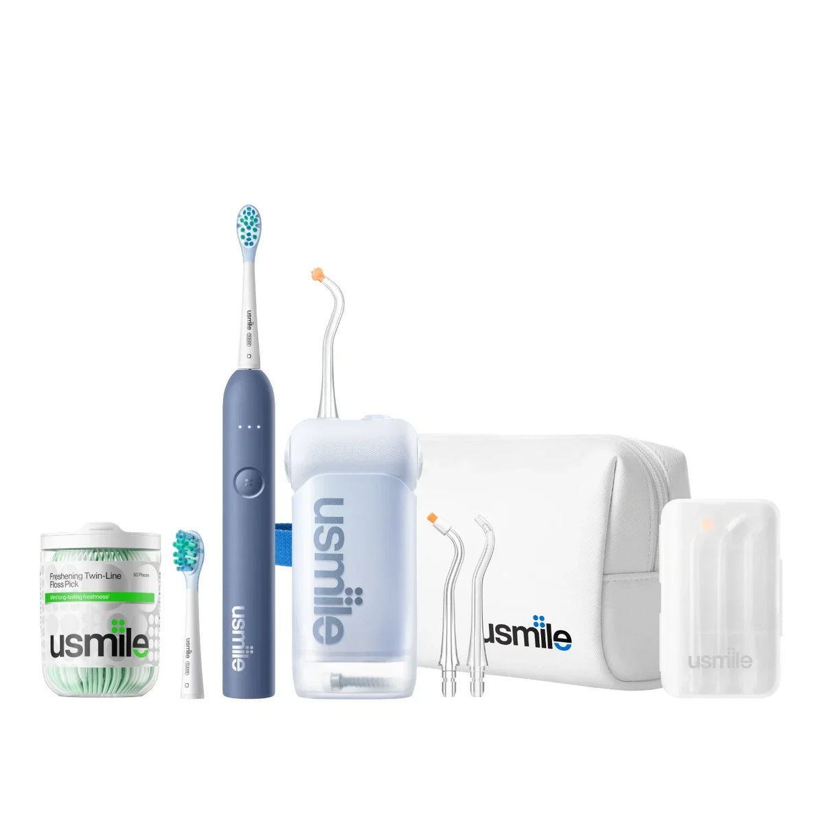 usmile C10 Water Flosser x P10 S Electric Toothbrush Travel Pack product image